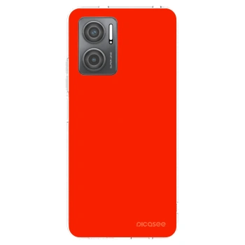 Picasee διαφανής θήκη σιλικόνης Xiaomi Redmi 10 5G - Maranello Red