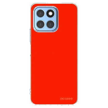 Picasee διαφανής θήκη σιλικόνης Honor X8 5G - Maranello Red