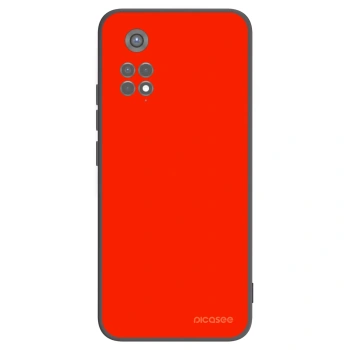 Picasee Μαύρη θήκη σιλικόνης για Xiaomi Redmi Note 11S 5G - Maranello Red