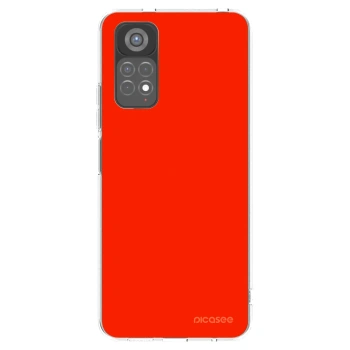 Picasee διαφανής θήκη σιλικόνης Xiaomi Redmi Note 11S 5G - Maranello Red
