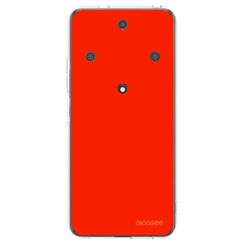 Picasee διαφανής θήκη σιλικόνης Honor Magic5 Lite 5G - Maranello Red