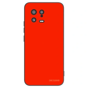 Picasee Μαύρη θήκη σιλικόνης για Xiaomi 13 - Maranello Red