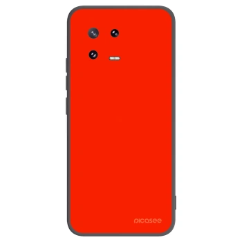 Picasee Μαύρη θήκη σιλικόνης για Xiaomi 13 Pro - Maranello Red