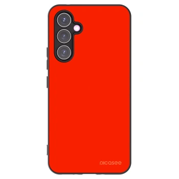Picasee Μαύρη θήκη σιλικόνης για Samsung Galaxy A54 5G A546B - Maranello Red