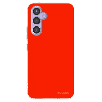 Picasee διαφανής θήκη σιλικόνης Samsung Galaxy A54 5G A546B - Maranello Red