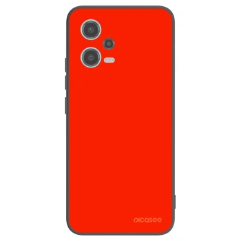 Picasee Μαύρη θήκη σιλικόνης για Xiaomi Redmi Note 12 5G - Maranello Red