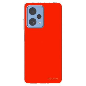 Picasee διαφανής θήκη σιλικόνης Xiaomi Redmi Note 12 Pro 5G - Maranello Red