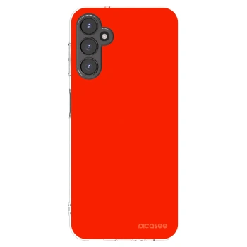 Picasee διαφανής θήκη σιλικόνης Samsung Galaxy A14 4G A145R - Maranello Red