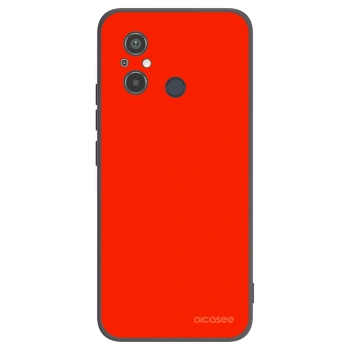 Picasee Μαύρη θήκη σιλικόνης για Xiaomi Redmi 12C - Maranello Red