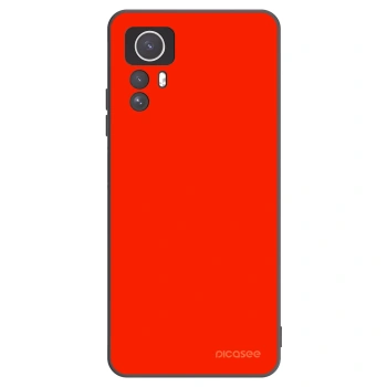 Picasee Μαύρη θήκη σιλικόνης για Xiaomi Redmi Note 12S - Maranello Red
