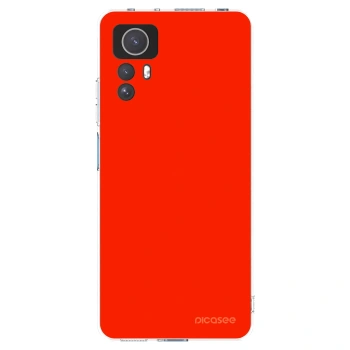 Picasee διαφανής θήκη σιλικόνης Xiaomi Redmi Note 12S - Maranello Red