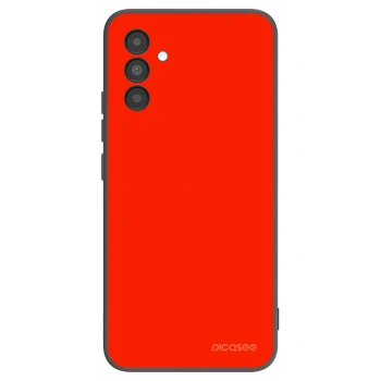Picasee Μαύρη θήκη σιλικόνης για Samsung Galaxy A04s A047F - Maranello Red