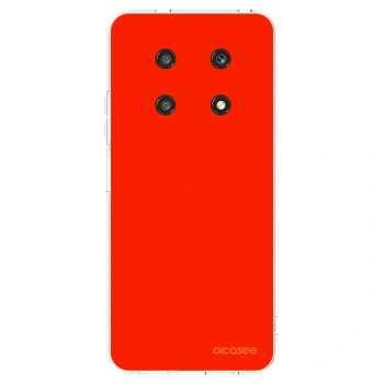 Picasee διαφανής θήκη σιλικόνης Honor Magic4 Lite 5G - Maranello Red