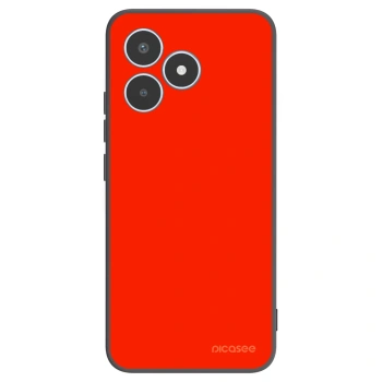 Picasee Μαύρη θήκη σιλικόνης για Realme C53 - Maranello Red