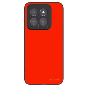 Picasee Μαύρη θήκη σιλικόνης για Xiaomi 14 - Maranello Red