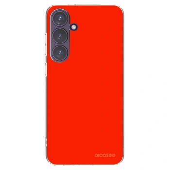 Picasee διαφανής θήκη σιλικόνης Samsung Galaxy S24+ S926B 5G - Maranello Red
