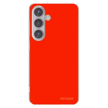 Picasee διαφανής θήκη σιλικόνης Samsung Galaxy S24 S921B 5G - Maranello Red