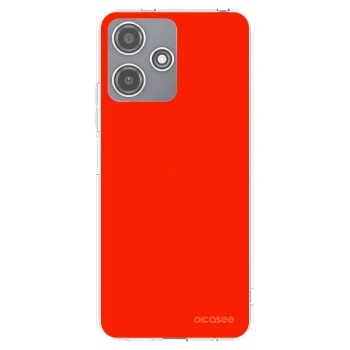 Picasee διαφανής θήκη σιλικόνης Xiaomi Redmi 12 5G - Maranello Red