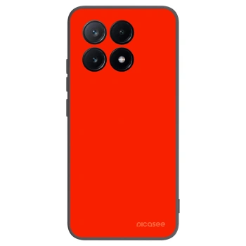 Picasee Μαύρη θήκη σιλικόνης για Xiaomi Poco X6 Pro - Maranello Red