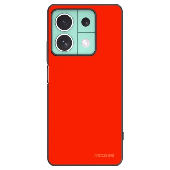 Picasee Μαύρη θήκη σιλικόνης για Xiaomi Redmi Note 13 5G - Maranello Red
