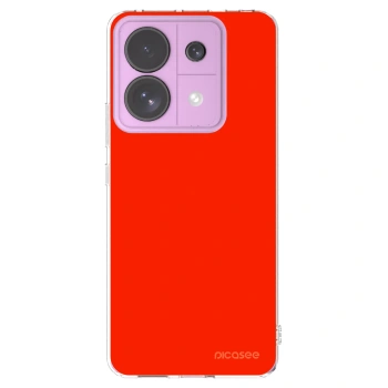 Picasee διαφανής θήκη σιλικόνης Xiaomi Redmi Note 13 Pro 5G - Maranello Red