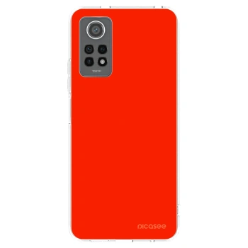 Picasee διαφανής θήκη σιλικόνης Xiaomi Redmi Note 12 Pro 4G - Maranello Red
