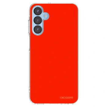 Picasee διαφανής θήκη σιλικόνης Samsung Galaxy A15 A156B 5G - Maranello Red