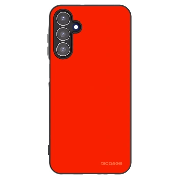Picasee Μαύρη θήκη σιλικόνης για Samsung Galaxy A15 A155F 4G - Maranello Red