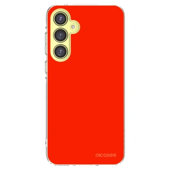 Picasee διαφανής θήκη σιλικόνης Samsung Galaxy A35 5G A356B - Maranello Red