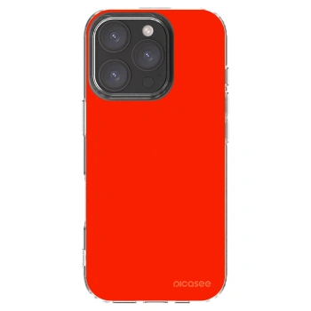 Picasee διαφανής θήκη σιλικόνης Apple iPhone 16 Pro - Maranello Red