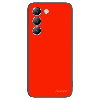 Picasee Μαύρη θήκη σιλικόνης για Vivo V40 SE 5G - Maranello Red