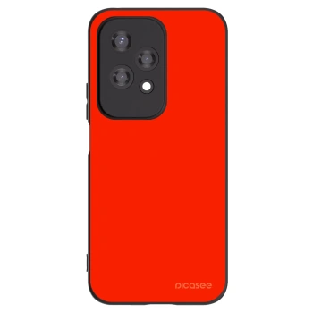 Picasee Μαύρη θήκη σιλικόνης για Honor 200 Lite - Maranello Red