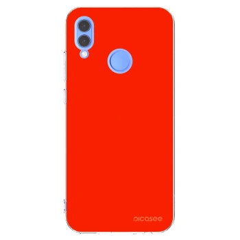 Picasee διαφανής θήκη σιλικόνης Honor 10 Lite - Maranello Red