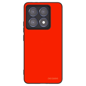 Picasee Μαύρη θήκη σιλικόνης για Xiaomi 14T Pro - Maranello Red