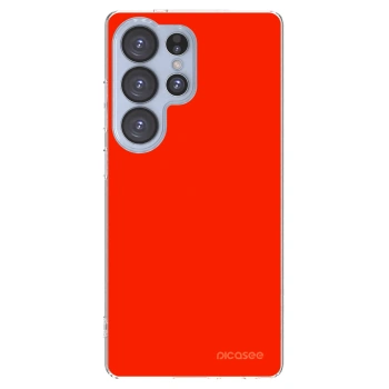 Picasee διαφανής θήκη σιλικόνης Samsung Galaxy S25 Ultra 5G - Maranello Red