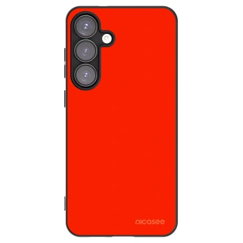 Picasee Μαύρη θήκη σιλικόνης για Samsung Galaxy S25+ 5G - Maranello Red