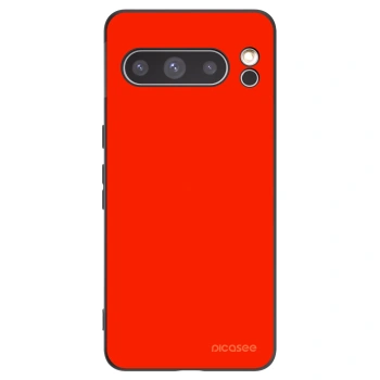 Picasee Μαύρη θήκη σιλικόνης για Google Pixel 8 Pro - Maranello Red