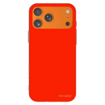 Picasee διαφανής θήκη σιλικόνης Apple iPhone 17 Pro Max - Maranello Red