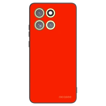 Picasee Μαύρη θήκη σιλικόνης για Motorola Moto G86 5G - Maranello Red