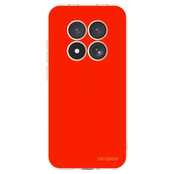 Picasee διαφανής θήκη σιλικόνης Xiaomi Redmi Note 15 Pro 4G - Maranello Red