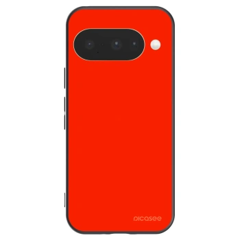 Picasee Μαύρη θήκη σιλικόνης για Google Pixel 10 - Maranello Red