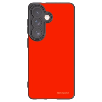 Picasee Μαύρη θήκη σιλικόνης για Samsung Galaxy S26 - Maranello Red