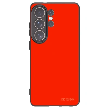 Picasee Μαύρη θήκη σιλικόνης για Samsung Galaxy S26 Ultra - Maranello Red