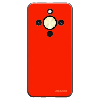 Picasee Μαύρη θήκη σιλικόνης για Honor Magic8 Lite 5G - Maranello Red