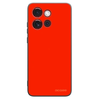 Picasee Μαύρη θήκη σιλικόνης για Motorola Edge 60 Neo 5G - Maranello Red