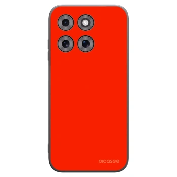 Picasee Μαύρη θήκη σιλικόνης για Motorola Moto G77 - Maranello Red