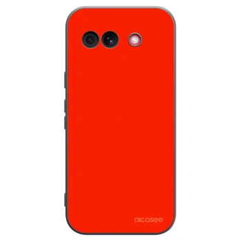 Picasee Μαύρη θήκη σιλικόνης για Google Pixel 10a - Maranello Red