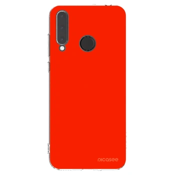 Picasee διαφανής θήκη σιλικόνης Honor 20 Lite - Maranello Red