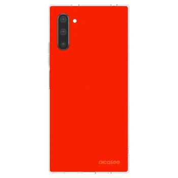 Picasee διαφανής θήκη σιλικόνης Samsung Galaxy Note 10 N970F - Maranello Red