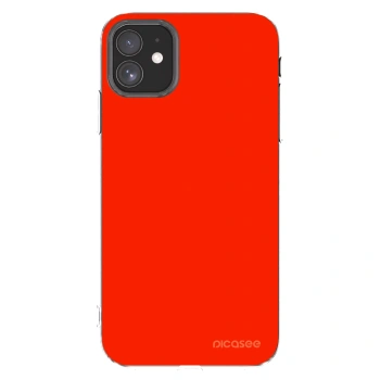 Picasee διαφανής θήκη σιλικόνης Apple iPhone 11 - Maranello Red